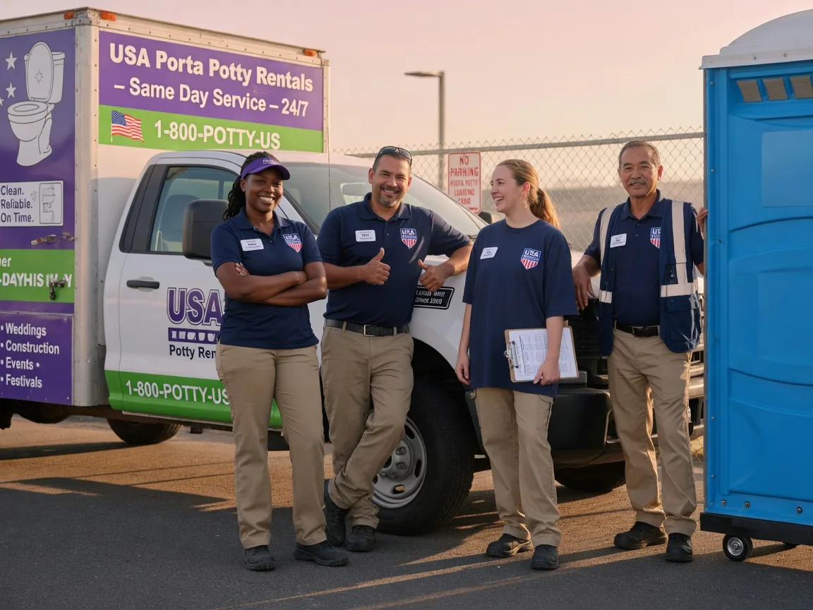 Porta Potty Rental company in Wheeling, IL